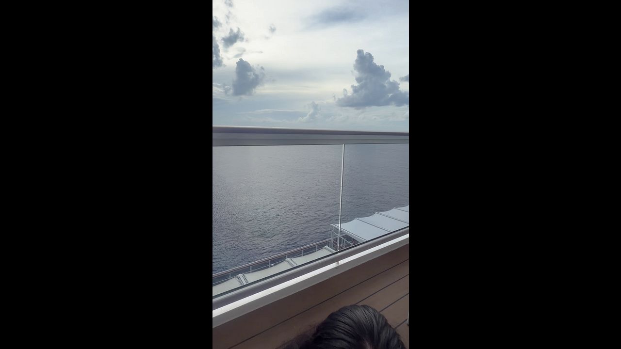 friendlycouple23 performs explosive acts during a boat trip sneak out